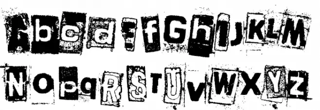 Persona Non Grata Schriftart Groß