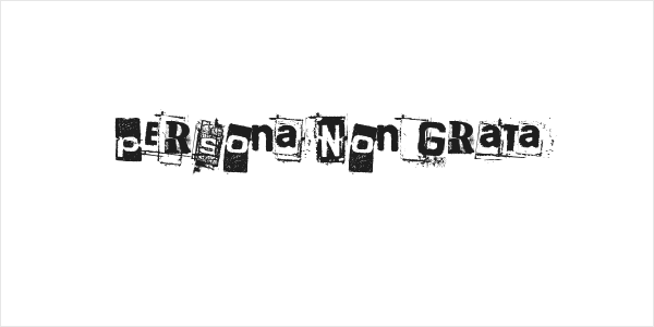Persona Non Grata Logo