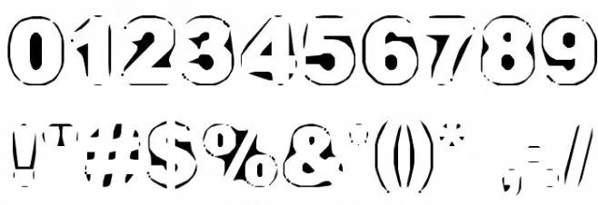 Persona Font OTHER CHARS