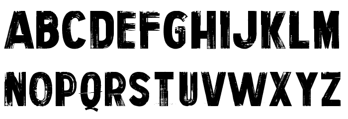 Personal Services Font LOWERCASE