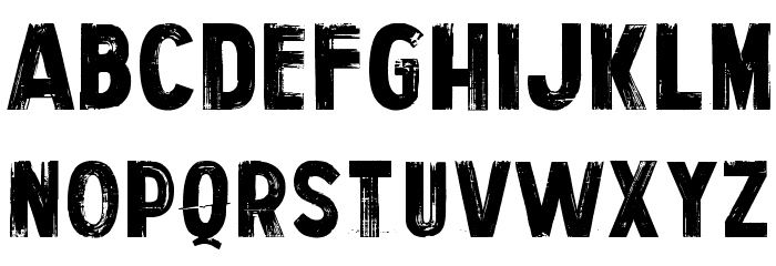 Personal Services Font LOWERCASE