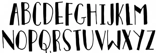 PersonalityDEMO Schriftart Groß