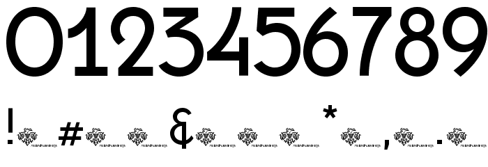 Personalitype Demo Regular Regular Font OTHER CHARS