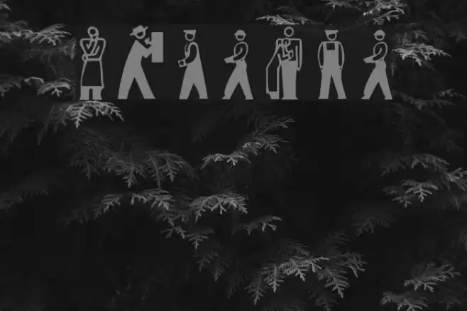 Persons Font examples