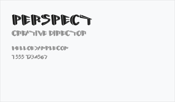 Perspect Business Card