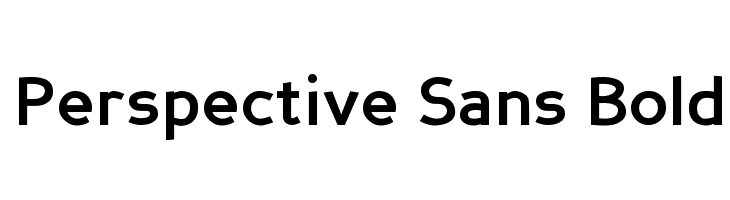 Perspective Sans Bold Fonte