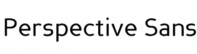 Perspective Sans  フリーフォントのダウンロード