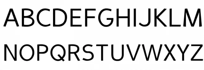 Perspective Sans Schriftart Groß