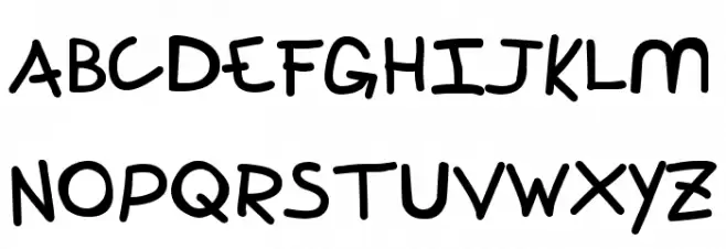 Perspective 字体 大写