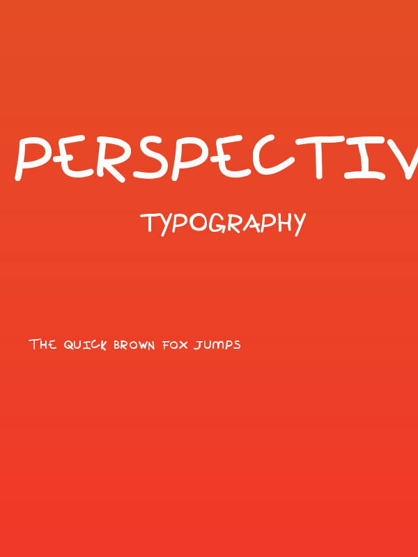 Perspective Poster