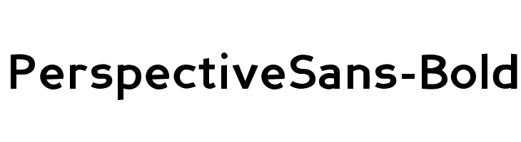 PerspectiveSans-Bold  Free Fonts Download