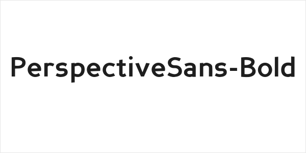 PerspectiveSans-Bold Logo