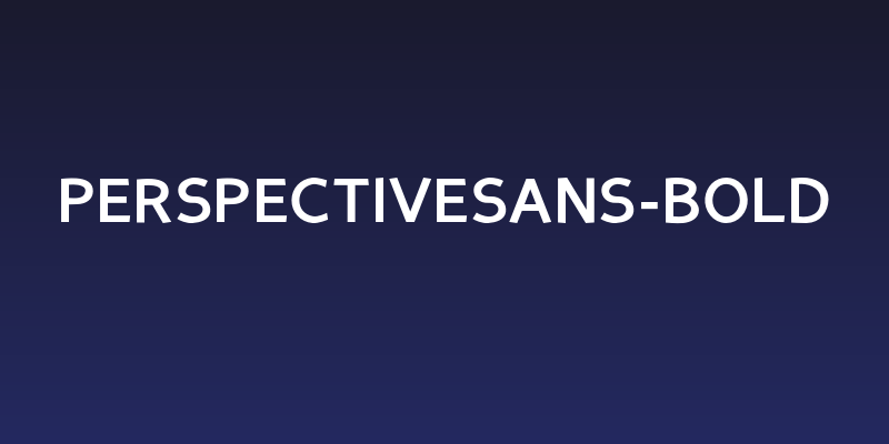 PerspectiveSans-Bold Social Header