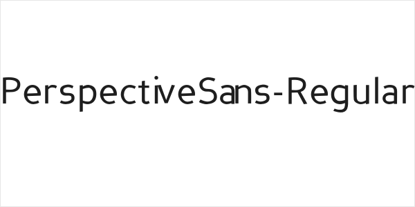 PerspectiveSans-Regular Logo
