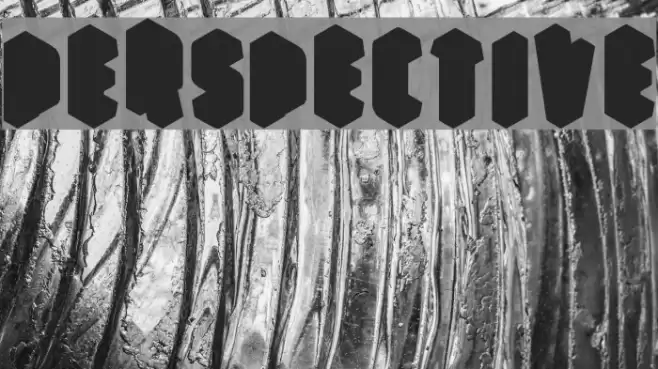 Perspective Font examples