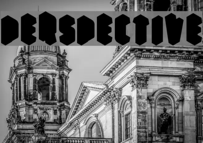 Perspective Font examples