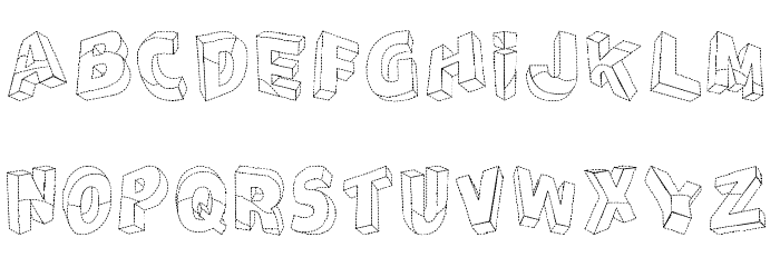 Perspectivo Dis tfb Font LOWERCASE