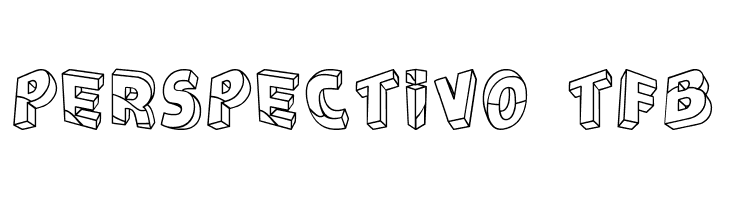 Perspectivo tfb  免费字体下载