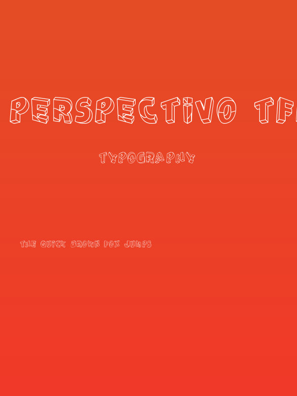 Perspectivo tfb Poster