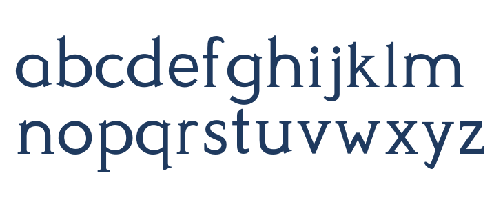 Perspicacious Regular Lowercase