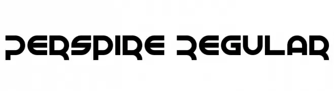 Perspire Regular  Fuentes Gratis Descargar