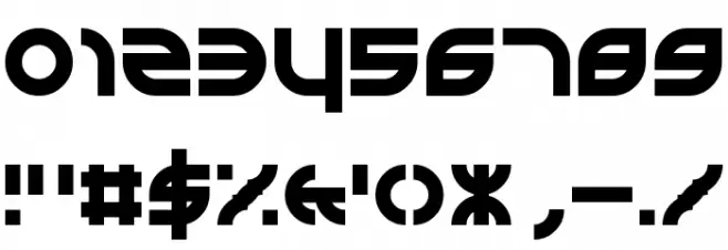 Perspire Regular Font OTHER CHARS