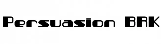 Persuasion BRK  Free Fonts Download