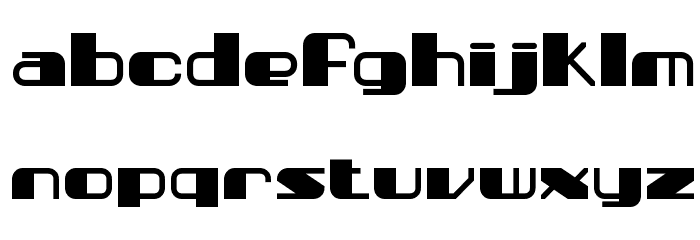 Persuasion BRK Font LOWERCASE