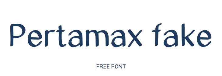 Pertamax fake  Free Fonts Download