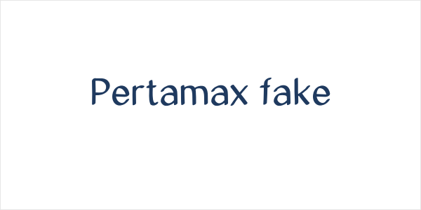 Pertamax fake Logo