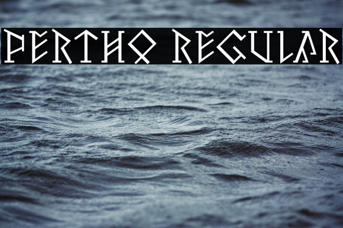 Pertho Regular Example 1