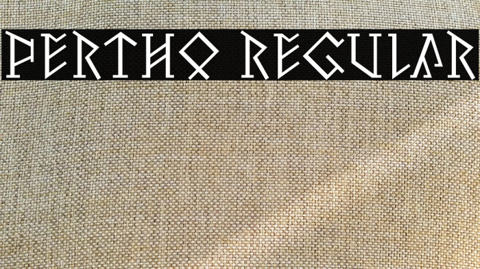 Pertho Regular Example 2