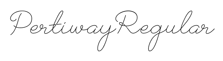 Pertiway Regular  تنزيل الخطوط