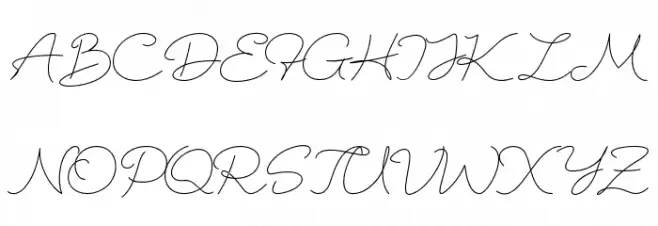 Pertiway Regular Schriftart Groß