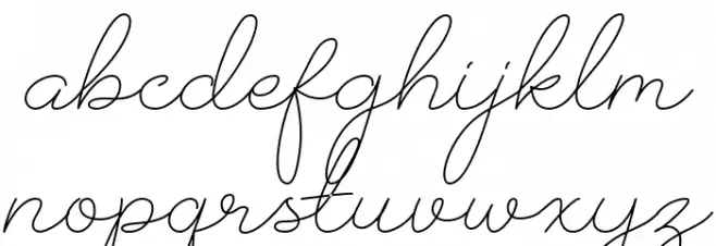 Pertiway Regular Schriftart Kleinbuchstaben