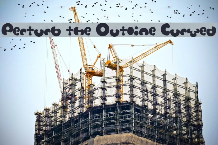 Perturb the Outline Curved Example 2