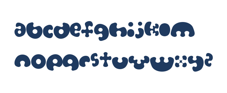 Perturb the Outline Curved Lowercase