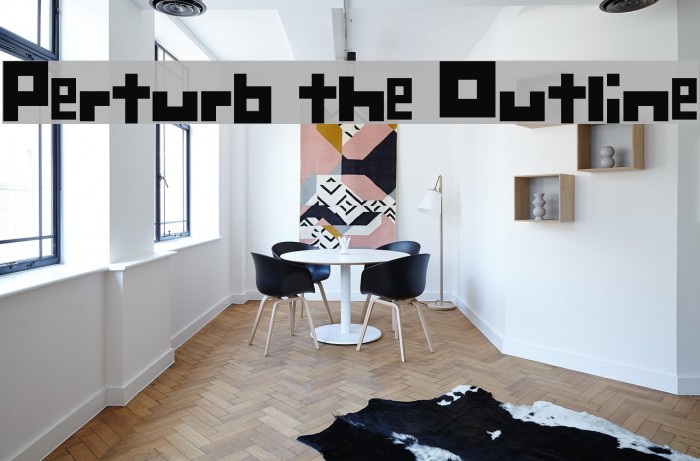 Perturb the Outline Font examples