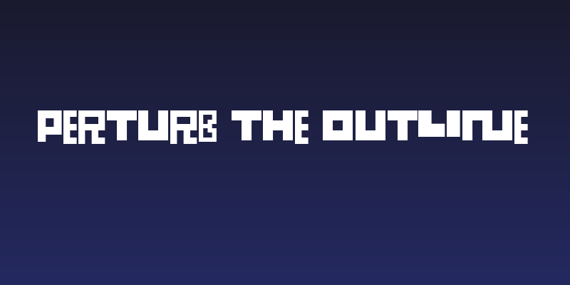 Perturb the Outline Social Header
