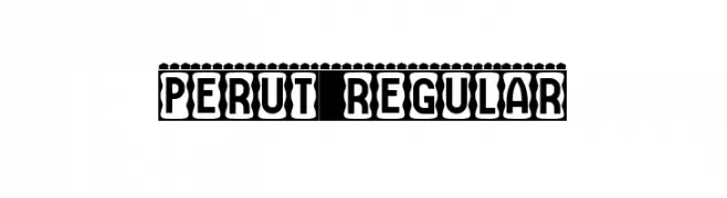 Perut Regular  font caratteri gratis