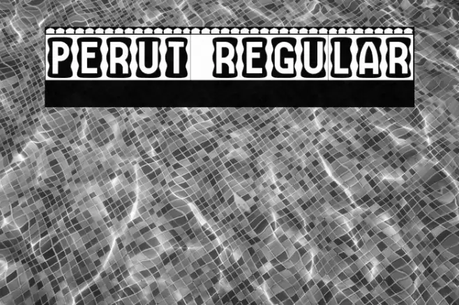 Perut Regular फ़ॉन्ट examples