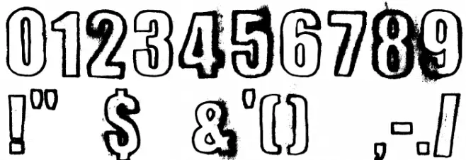 Perversionist Font OTHER CHARS