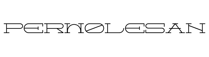 Perwolesan  font caratteri gratis