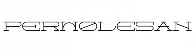 Perwolesan  font caratteri gratis