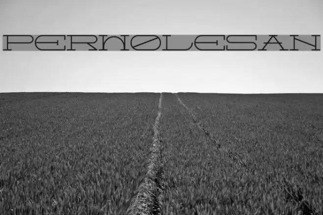 Perwolesan Font examples