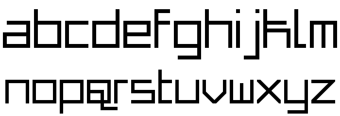 Pesagi Kuru Regular Font LOWERCASE