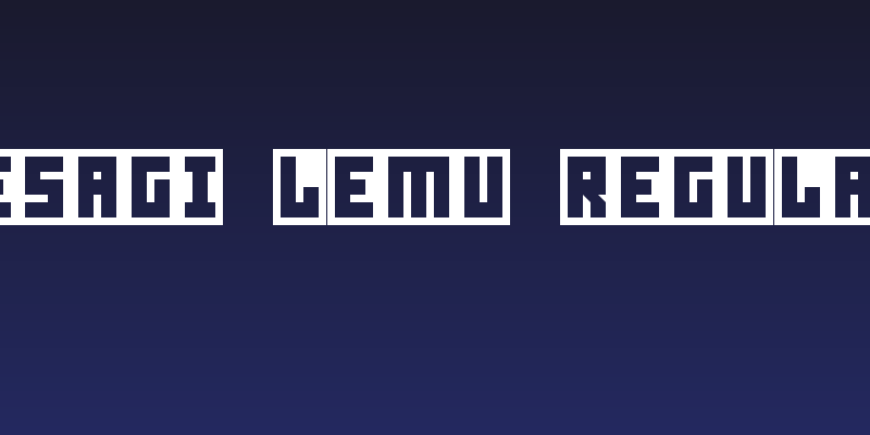 Pesagi Lemu Regular Social Header