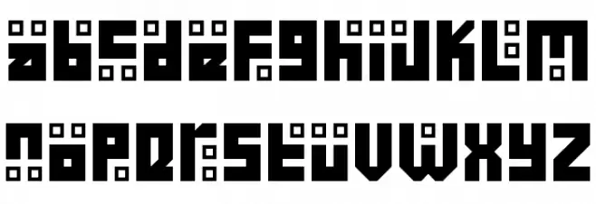 Pesagi Lemu Regular Font LOWERCASE
