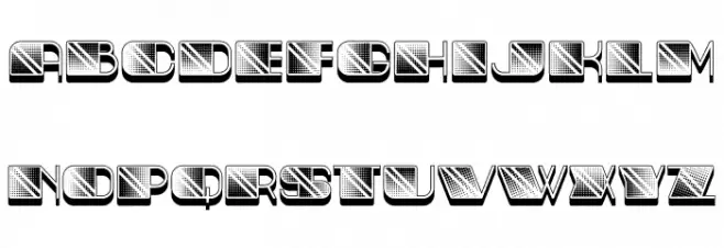 Peshkop Regular 字体 大写