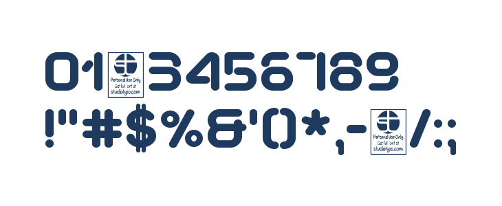 Pesta Stencil Demo Bold Other Characters